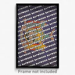 Baywood New York Poster (NY City Souvenir 11x17 Town Print)