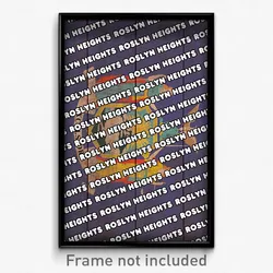 Roslyn Heights New York Poster (NY City Souvenir 11x17 Town Print)