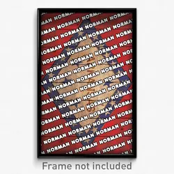 Norman Arkansas Poster (AR City Souvenir 11x17 Town Print)