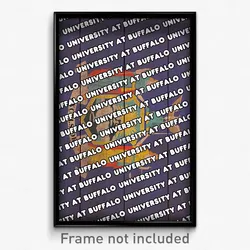 University at Buffalo New York Poster (NY City Souvenir 11x17 Town Print)