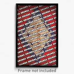 Grubbs Arkansas Poster (AR City Souvenir 11x17 Town Print)