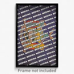 Medina New York Poster (NY City Souvenir 11x17 Town Print)
