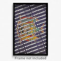 Wappingers Falls New York Poster (NY City Souvenir 11x17 Town Print)