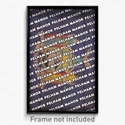 Pelham Manor New York Poster (NY City Souvenir 11x17 Town Print)