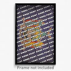 Kings Point New York Poster (NY City Souvenir 11x17 Town Print)