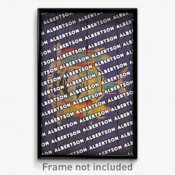 Albertson New York Poster (NY City Souvenir 11x17 Town Print)