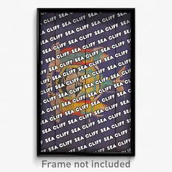 Sea Cliff New York Poster (NY City Souvenir 11x17 Town Print)