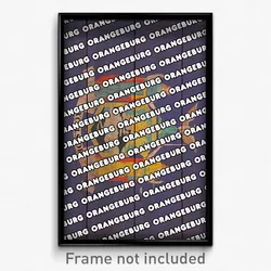 Orangeburg New York Poster (NY City Souvenir 11x17 Town Print)