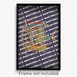 Montebello New York Poster (NY City Souvenir 11x17 Town Print)