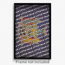 Little Falls New York Poster (NY City Souvenir 11x17 Town Print)