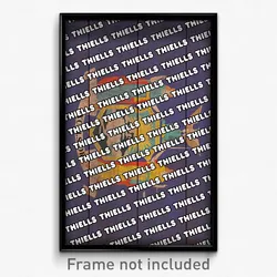 Thiells New York Poster (NY City Souvenir 11x17 Town Print)