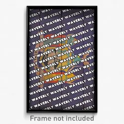 Waverly New York Poster (NY City Souvenir 11x17 Town Print)