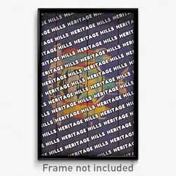 Heritage Hills New York Poster (NY City Souvenir 11x17 Town Print)
