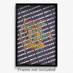 South Blooming Grove New York Poster (NY City Souvenir 11x17 Town Print)