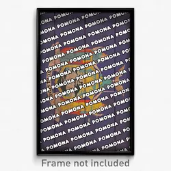 Pomona New York Poster (NY City Souvenir 11x17 Town Print)