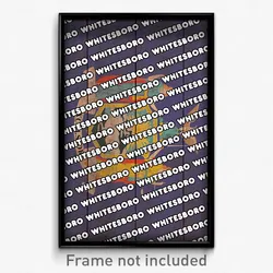 Whitesboro New York Poster (NY City Souvenir 11x17 Town Print)