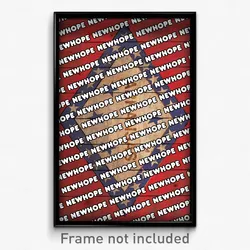 Newhope Arkansas Poster (AR City Souvenir 11x17 Town Print)