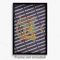 Wanakah New York Poster (NY City Souvenir 11x17 Town Print)