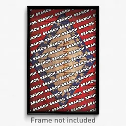 Branch Arkansas Poster (AR City Souvenir 11x17 Town Print)