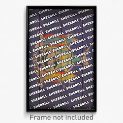 Sherrill New York Poster (NY City Souvenir 11x17 Town Print)