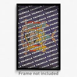 Valhalla New York Poster (NY City Souvenir 11x17 Town Print)