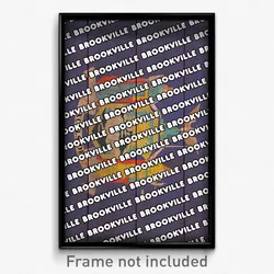 Brookville New York Poster (NY City Souvenir 11x17 Town Print)