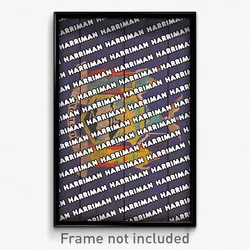 Harriman New York Poster (NY City Souvenir 11x17 Town Print)