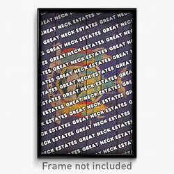 Great Neck Estates New York Poster (NY City Souvenir 11x17 Town Print)