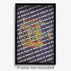 Roslyn New York Poster (NY City Souvenir 11x17 Town Print)