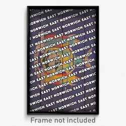 East Norwich New York Poster (NY City Souvenir 11x17 Town Print)