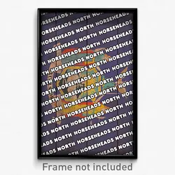 Horseheads North New York Poster (NY City Souvenir 11x17 Town Print)