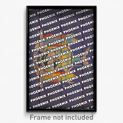 Phoenix New York Poster (NY City Souvenir 11x17 Town Print)