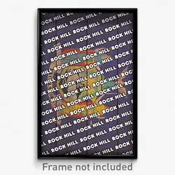 Rock Hill New York Poster (NY City Souvenir 11x17 Town Print)