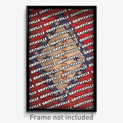 Griffithville Arkansas Poster (AR City Souvenir 11x17 Town Print)