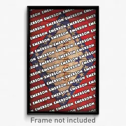 Emerson Arkansas Poster (AR City Souvenir 11x17 Town Print)