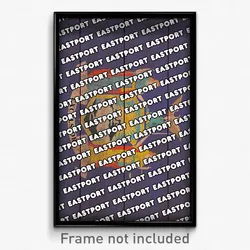 Eastport New York Poster (NY City Souvenir 11x17 Town Print)