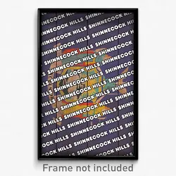 Shinnecock Hills New York Poster (NY City Souvenir 11x17 Town Print)