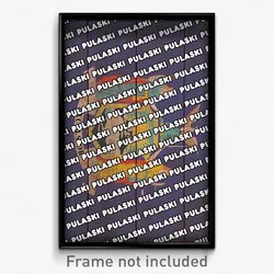 Pulaski New York Poster (NY City Souvenir 11x17 Town Print)