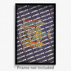 Laurel Hollow New York Poster (NY City Souvenir 11x17 Town Print)