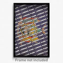Lorenz Park New York Poster (NY City Souvenir 11x17 Town Print)