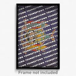 Youngstown New York Poster (NY City Souvenir 11x17 Town Print)