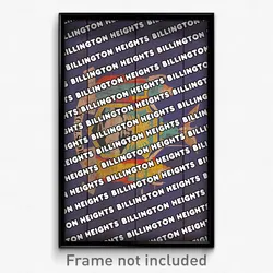 Billington Heights New York Poster (NY City Souvenir 11x17 Town Print)