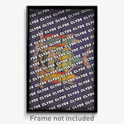 Clyde New York Poster (NY City Souvenir 11x17 Town Print)