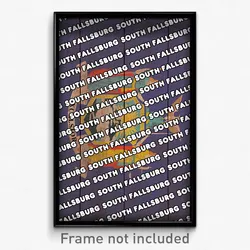 South Fallsburg New York Poster (NY City Souvenir 11x17 Town Print)