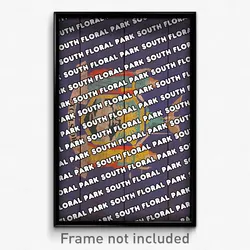 South Floral Park New York Poster (NY City Souvenir 11x17 Town Print)