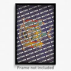 Milton New York Poster (NY City Souvenir 11x17 Town Print)