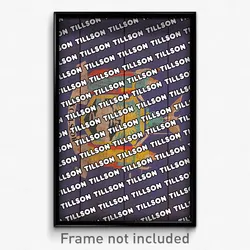 Tillson New York Poster (NY City Souvenir 11x17 Town Print)