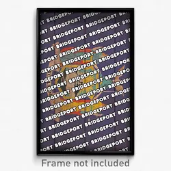 Bridgeport New York Poster (NY City Souvenir 11x17 Town Print)