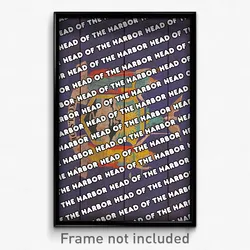 Head of the Harbor New York Poster (NY City Souvenir 11x17 Town Print)