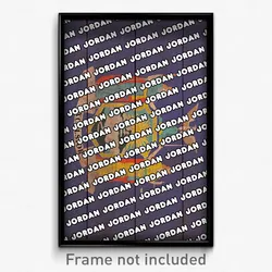 Jordan New York Poster (NY City Souvenir 11x17 Town Print)